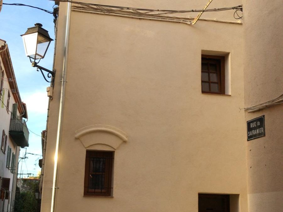 Façade of Town House, Antibes